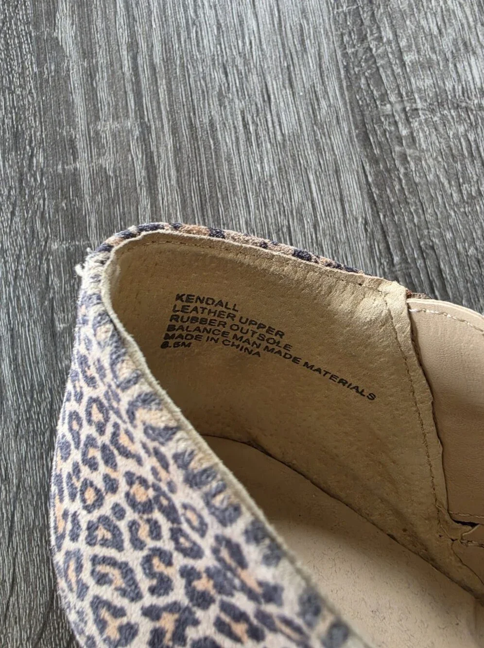 Crown & Ivy Kendall Animal Print Booties